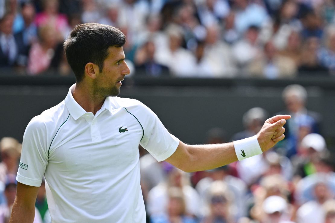 Djokovic is favorite to win the men's singles title. 