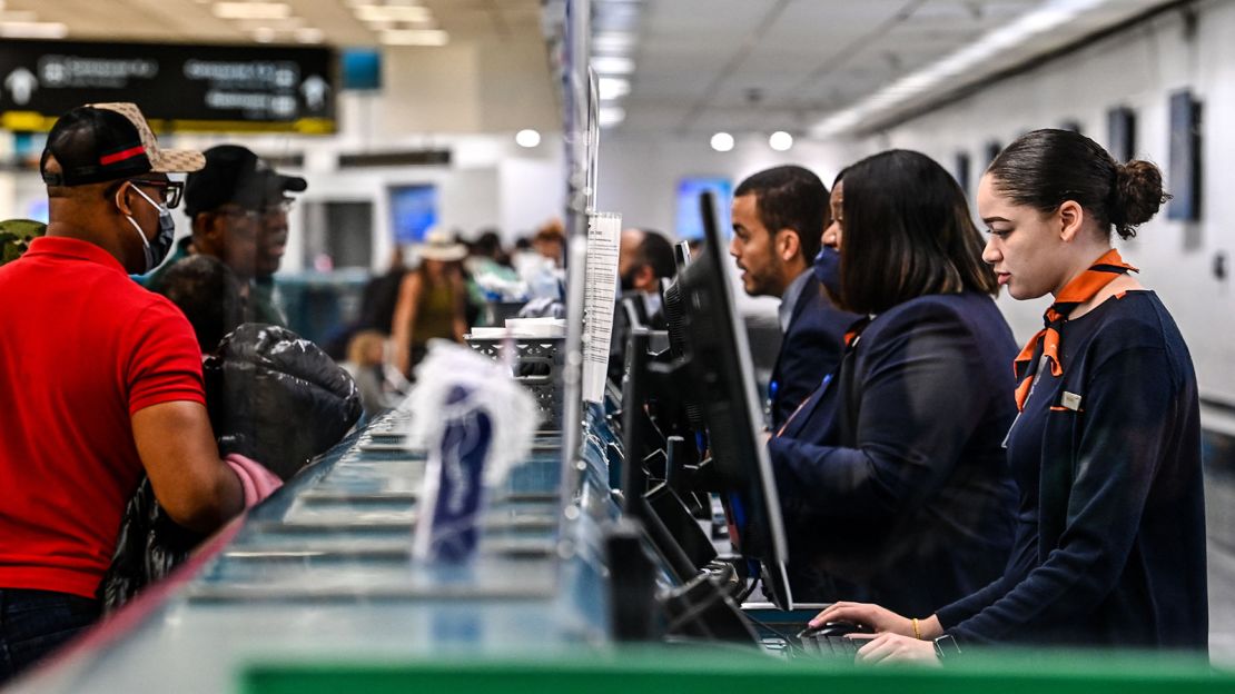 Airports and airlines have been struggling to replace trained workers let go during the pandemic.