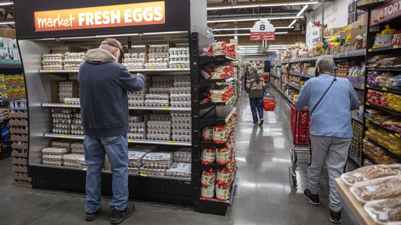 Egg prices have been especially high this year. 