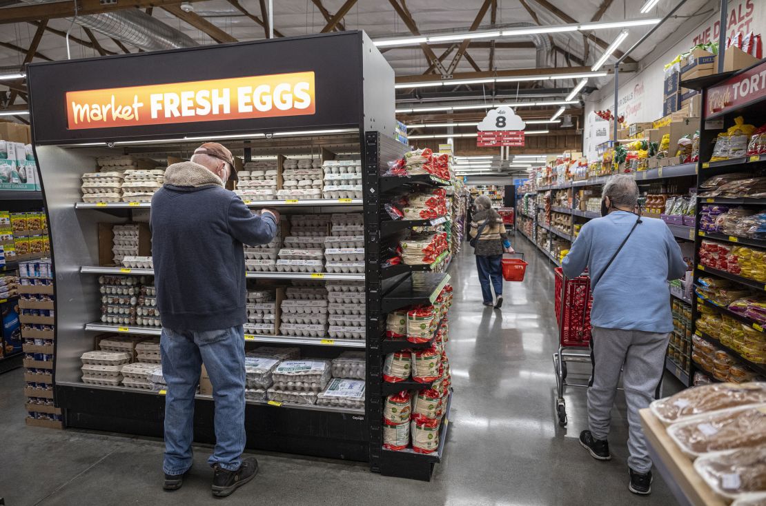 Egg prices have been especially high this year. 