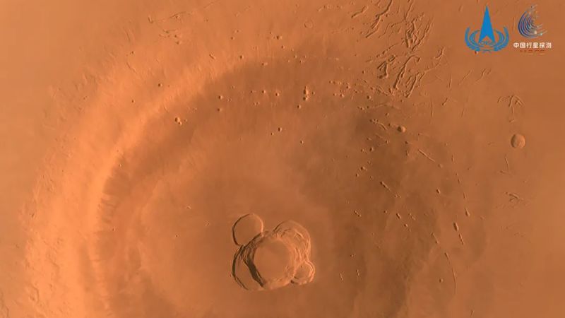 Tianwen-1: chińska sonda Mars sfotografowała całą Czerwoną Planetę