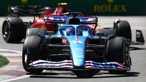 Alonso took his first front row start in 10 years at last week's Canadian Grand Prix.