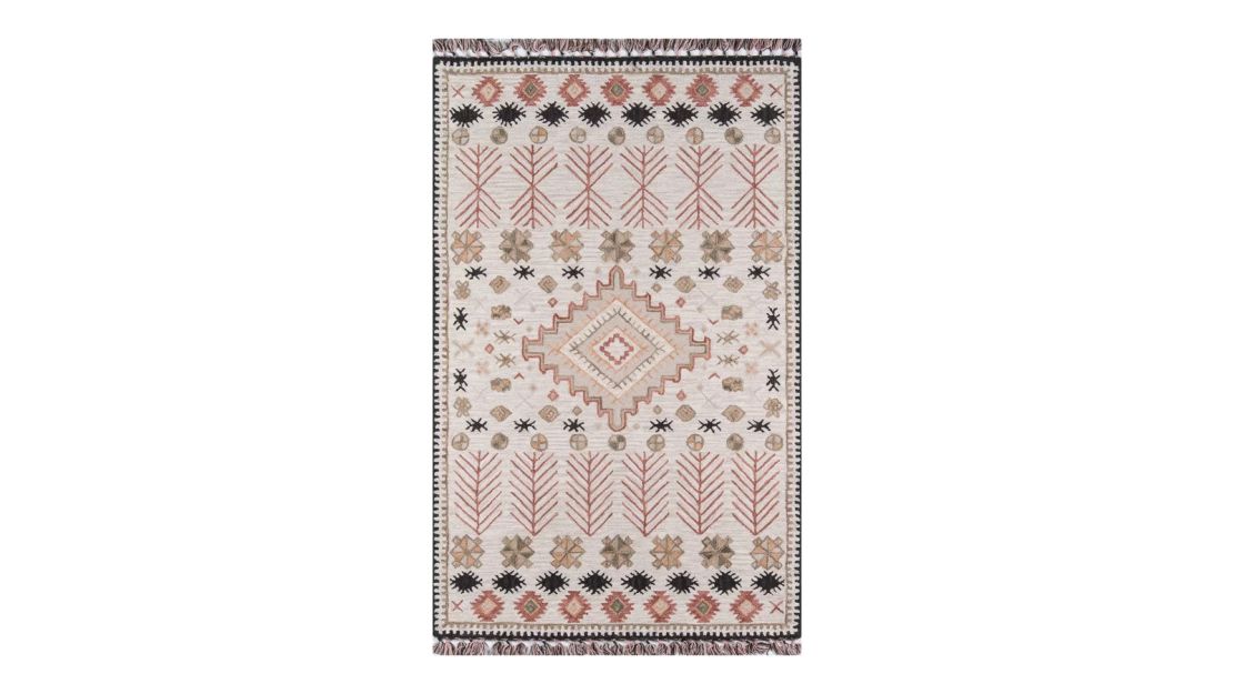 Joss & Main Bronte Moroccan Handmade Wool Area Rug 