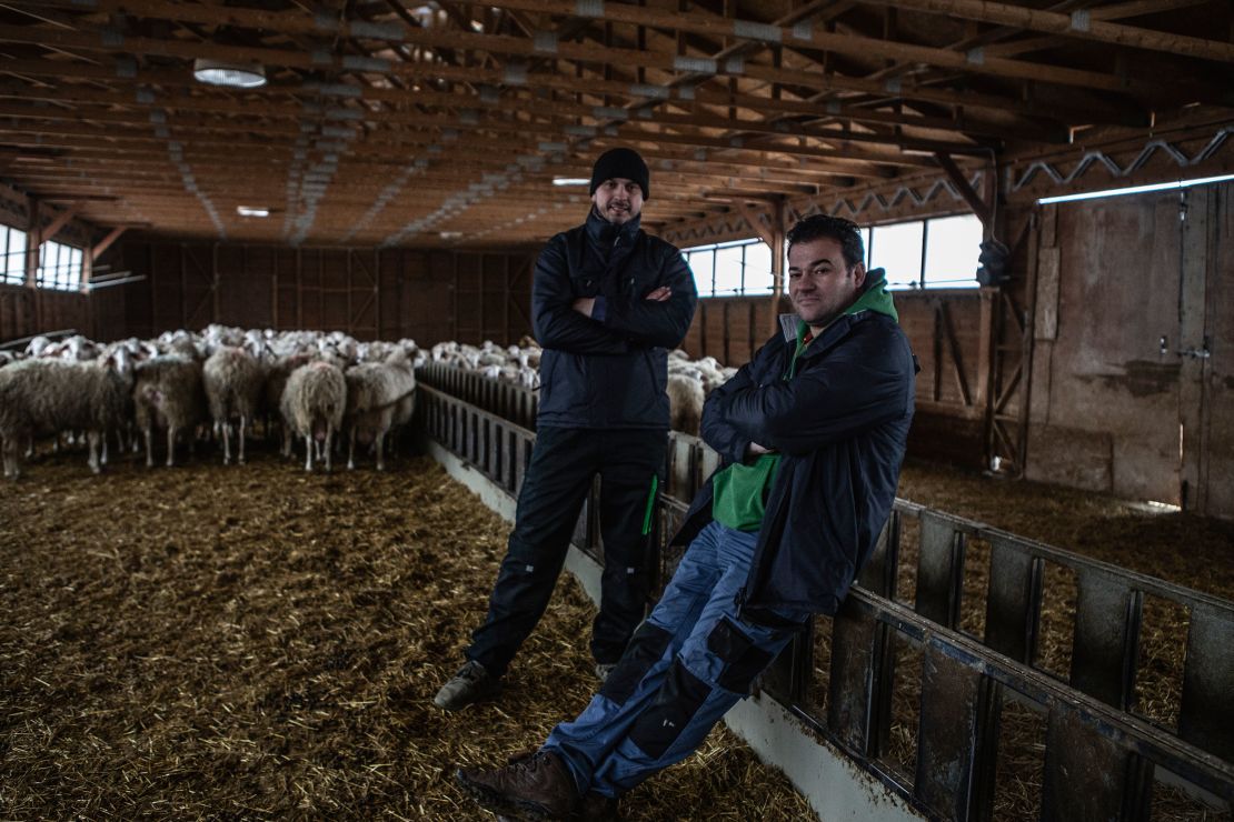 Nikos Koltsidas and Stathis Paschalidis, founders of "Proud Farm Group of Farmers" initiative.