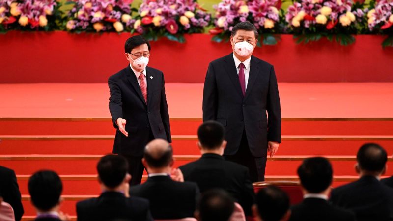 China’s Xi Jinping claims Hong Kong handover marked ‘beginning of true democracy’