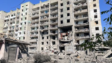 The attacks destroyed a residential building.