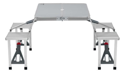 Mountain Summit Gear Aluminum Folding Picnic Table