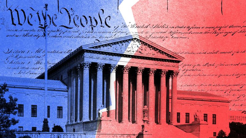 Supreme Court makes it clear there's a red America and a blue America  CNN Politics