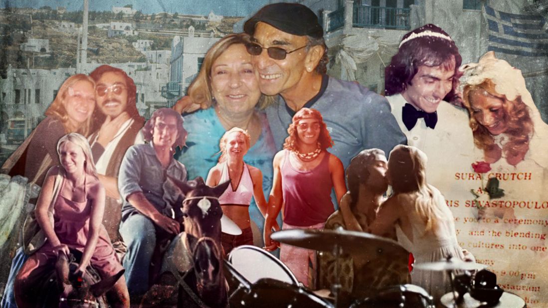 <strong>50-year romance: </strong>American tourist Sura Crutch spent a whirlwind five days with Greek local Haris Sevastopoulos in Athens in the summer of 1971. Fast forward to today, and they've been together for five decades.