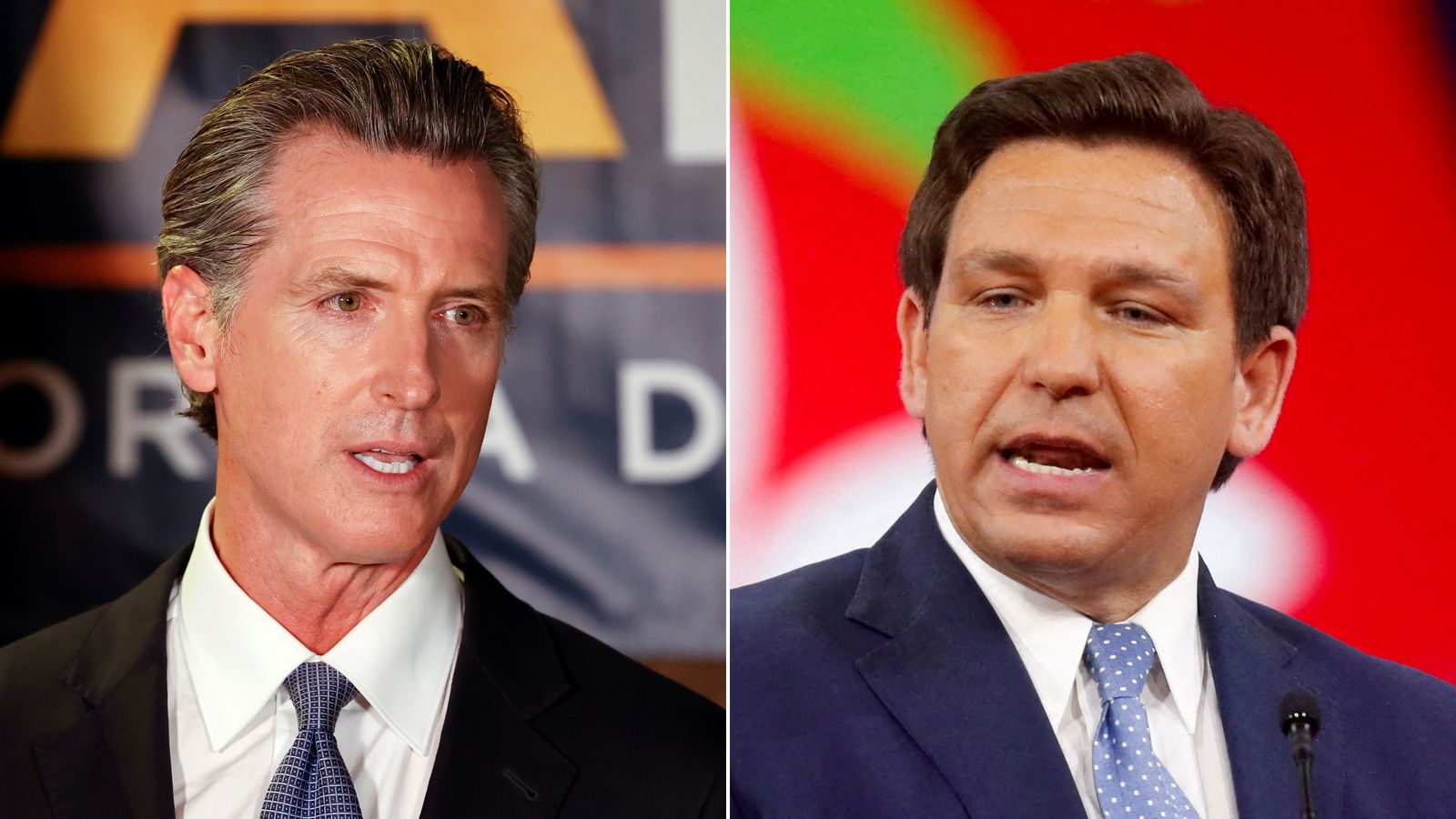 Gavin Newsom goes on the air against Ron DeSantis as political rivalry  grows amid 2024 chatter | CNN Politics