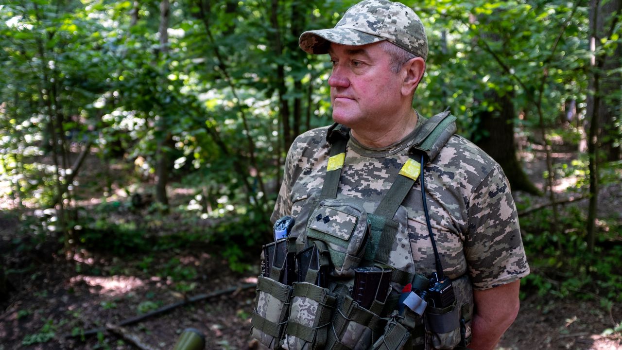 Mykhailo says he and his comrades lack artillery.