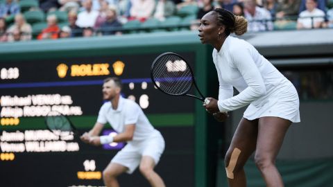 Venus Williams asked Jamie Murray to play at the last minute. 