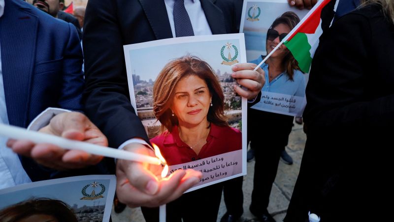 Шерін Абу Акле: Аль-Джазіра передає справу до Міжнародного кримінального суду