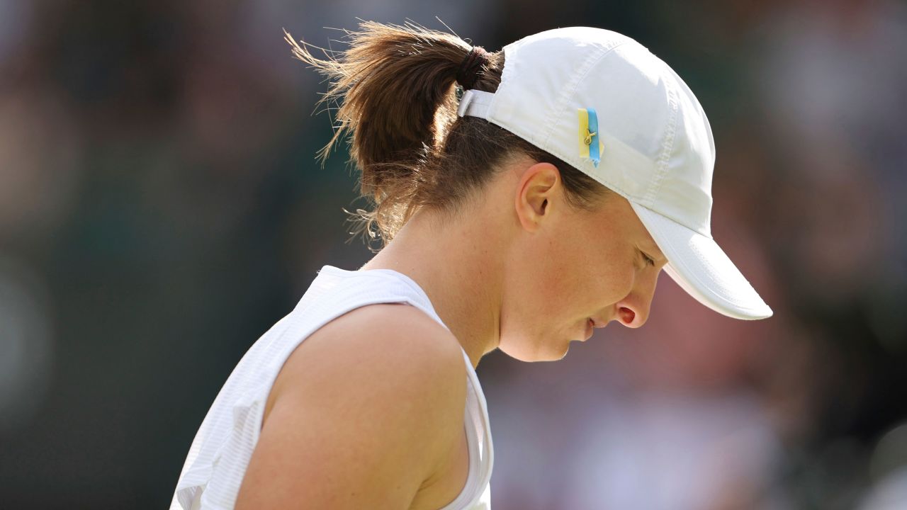 Wimbledon Polish Tennis Star Iga Swiateks Winning Streak Ends In 