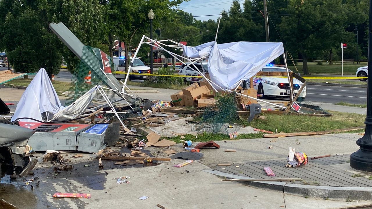 2 dead in Washington, DC, after vehicle crashes into fireworks stand CNN