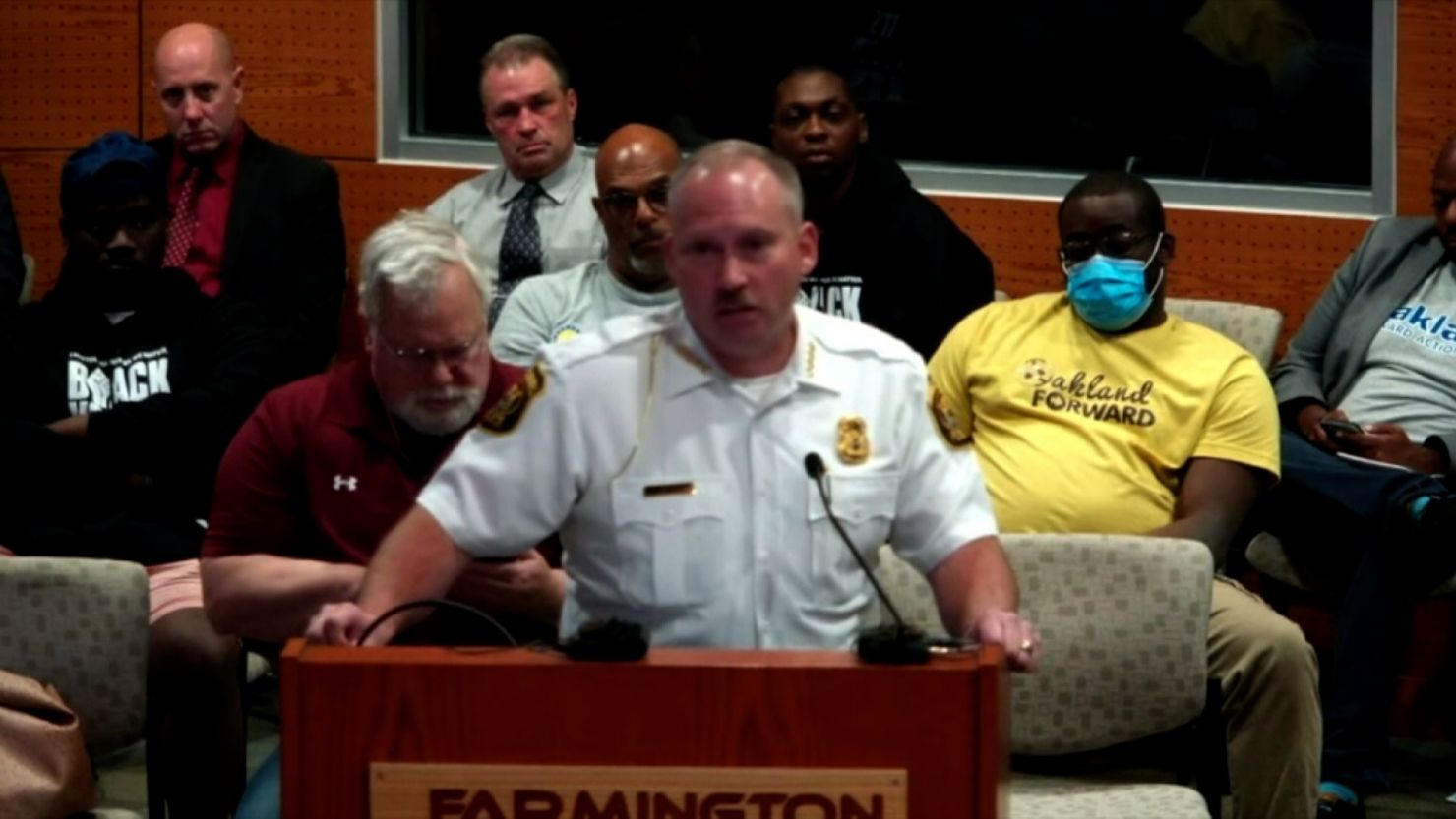 Farmington Hills Police Jeff King apologized for the incident during a city council meeting on June 27. 