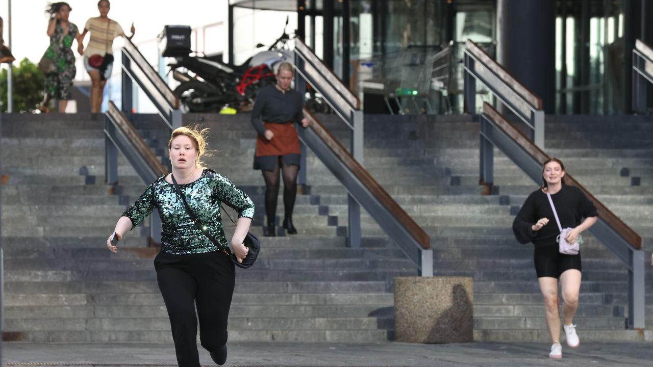 Video shows people running inside Copenhagen mall as gunshots ring out