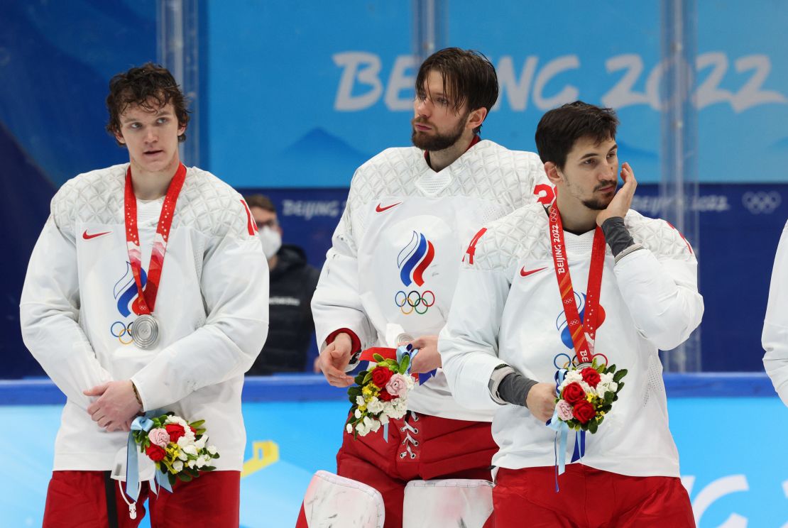 Ivan Fedotov helped the ROC win silver at the 2022 Winter Olympic Games.