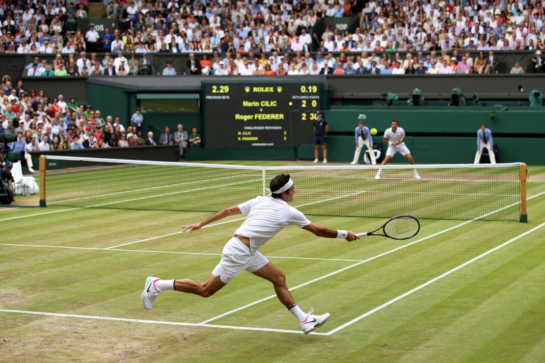 Federer's forehand is widely regarded as one of the greatest shots in tennis.