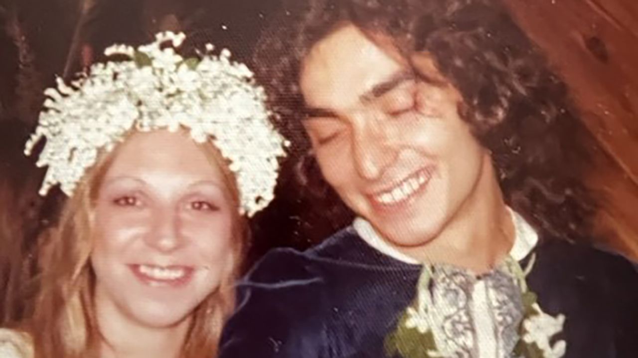 Sura and Haris had two wedding ceremonies, one in the US and one in Greece.