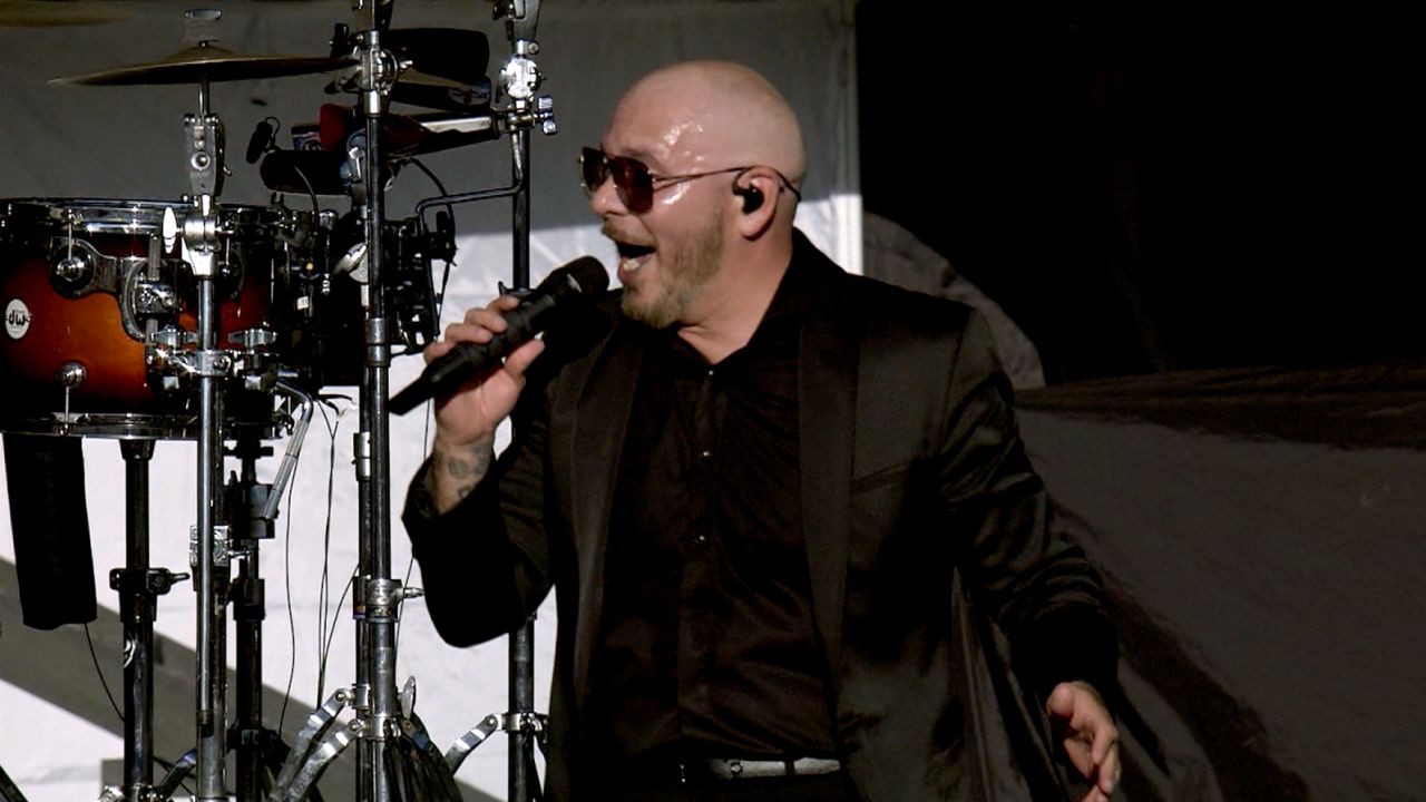 Pitbull will perform as part of NBC's fireworks special.