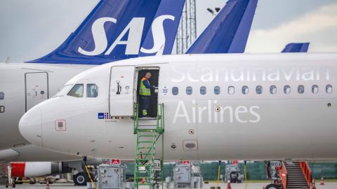SAS said that talks with union officials had failed to reach an agreement, prompting 900 pilots to strike. 