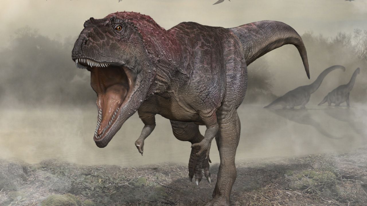 An artist's reconstruction of what Meraxes gigas may have looked like. 