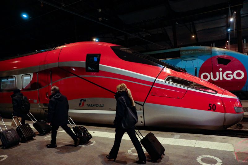 Europe wants a high speed rail network to replace airplanes CNN