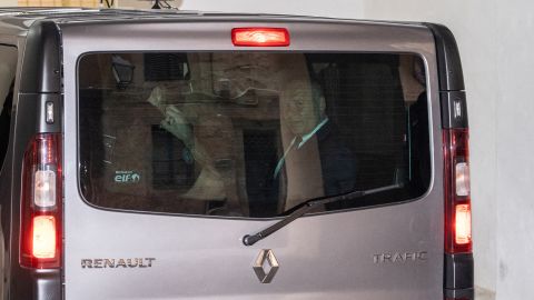 George Degiorgio, the man accused of detonating a car bomb that killed prominent Maltese journalist Daphne Caruana Galizia in 2017, leaves the Courts of Justice in Valletta for the Corradino Correctional Facility, in Malta, March 9, 2021. 