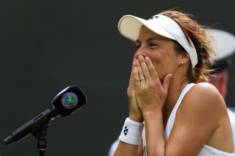 Tatjana Maria is enjoying a dream Wimbledon run 15 months after the birth of her second child CNN