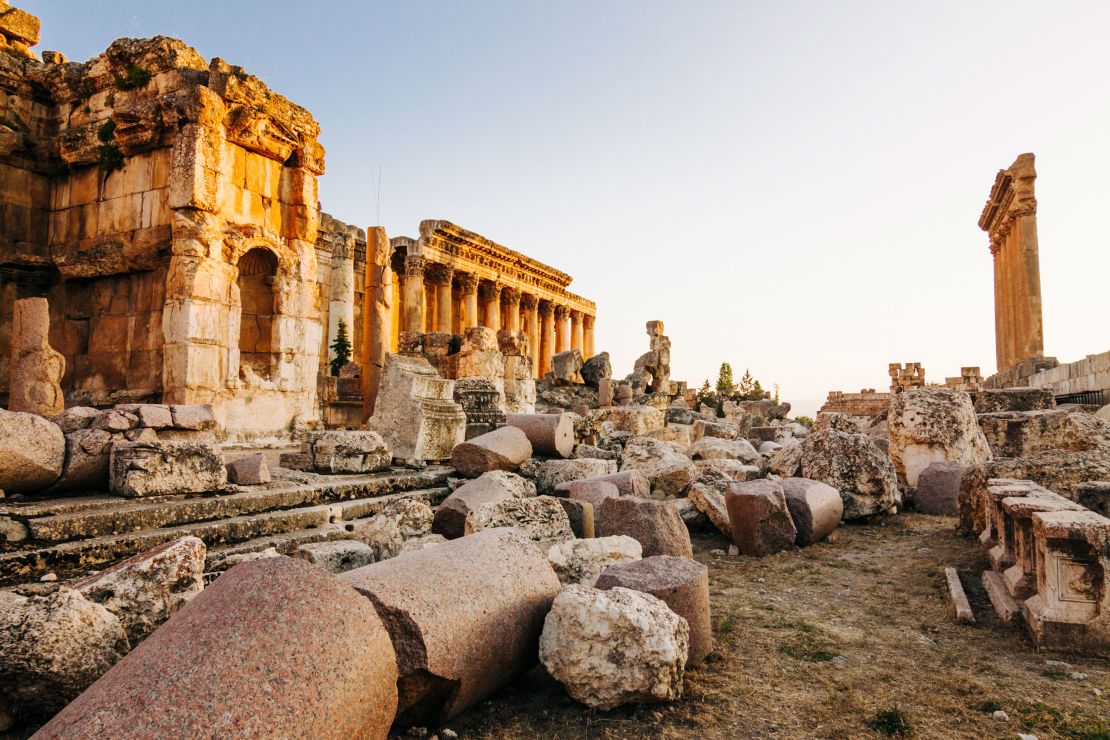 Baalbek is a UNESCO World Heritage Site in Lebanon, which has moved up to the CDC's "moderate" risk category.