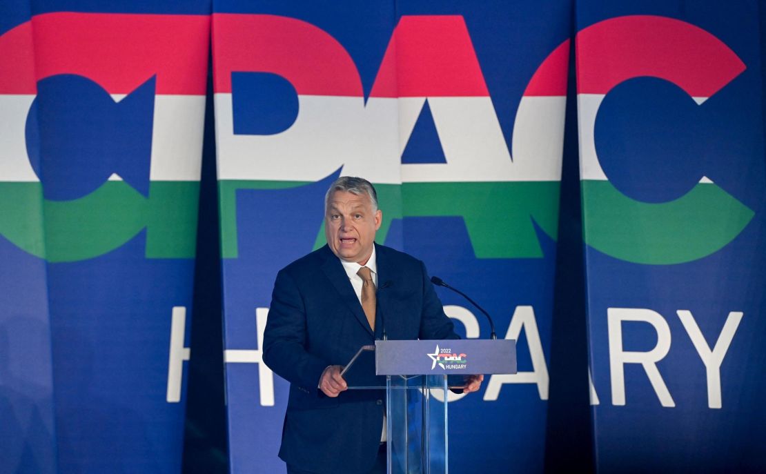 Orban spoke at an edition of the Conservative Political Action Conference (CPAC) conference in Hungary in May, and is set to speak again at its Texas conference next month.