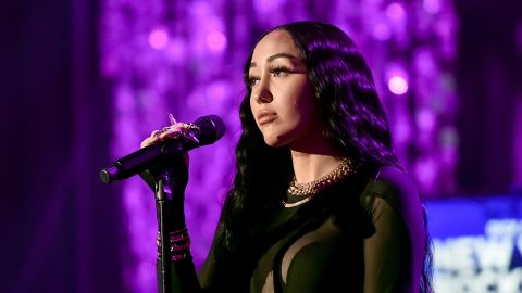 Noah Cyrus performs during the