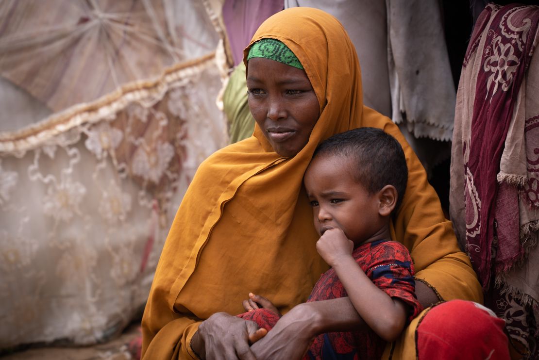 Nourta Ali Humey only has strength to care for her living daughter. She is yet to visit the graves of three children she lost.