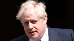 British Prime Minister Boris Johnson walks at Downing Street in London, Britain July 6, 2022. REUTERS/Henry Nicholls