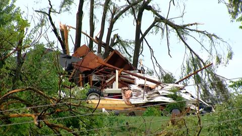 Town officials said damage assessments are underway.