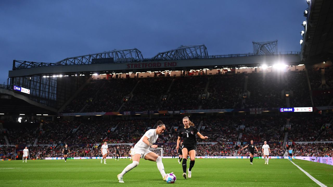 The match set a new record attendance for the Women's Euro.