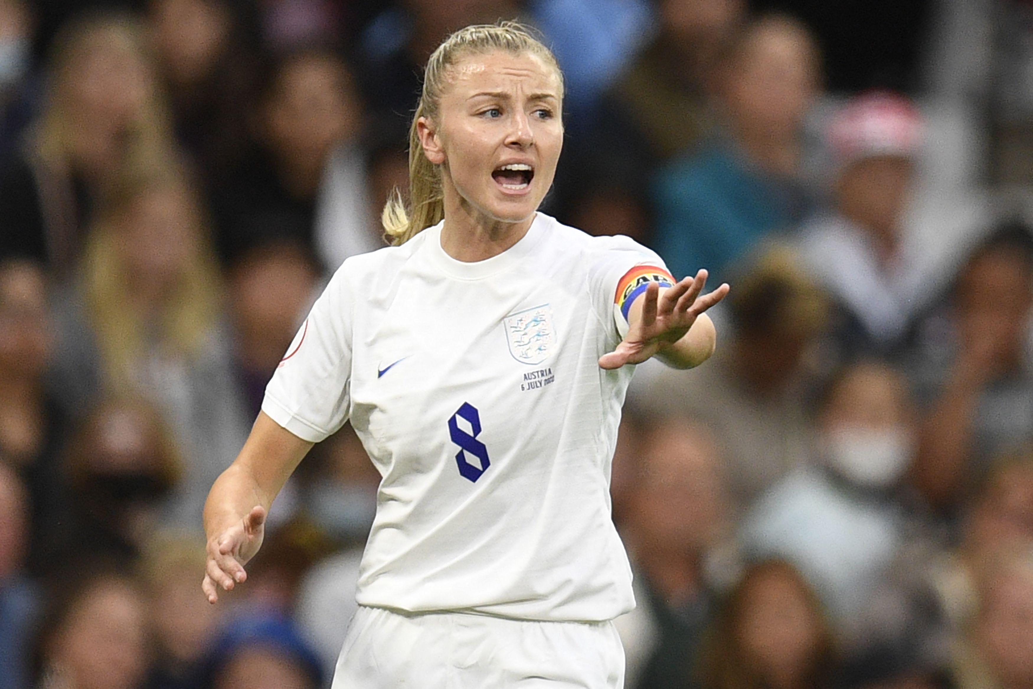 Leah Williamson confirmed as England captain for Women's Euros