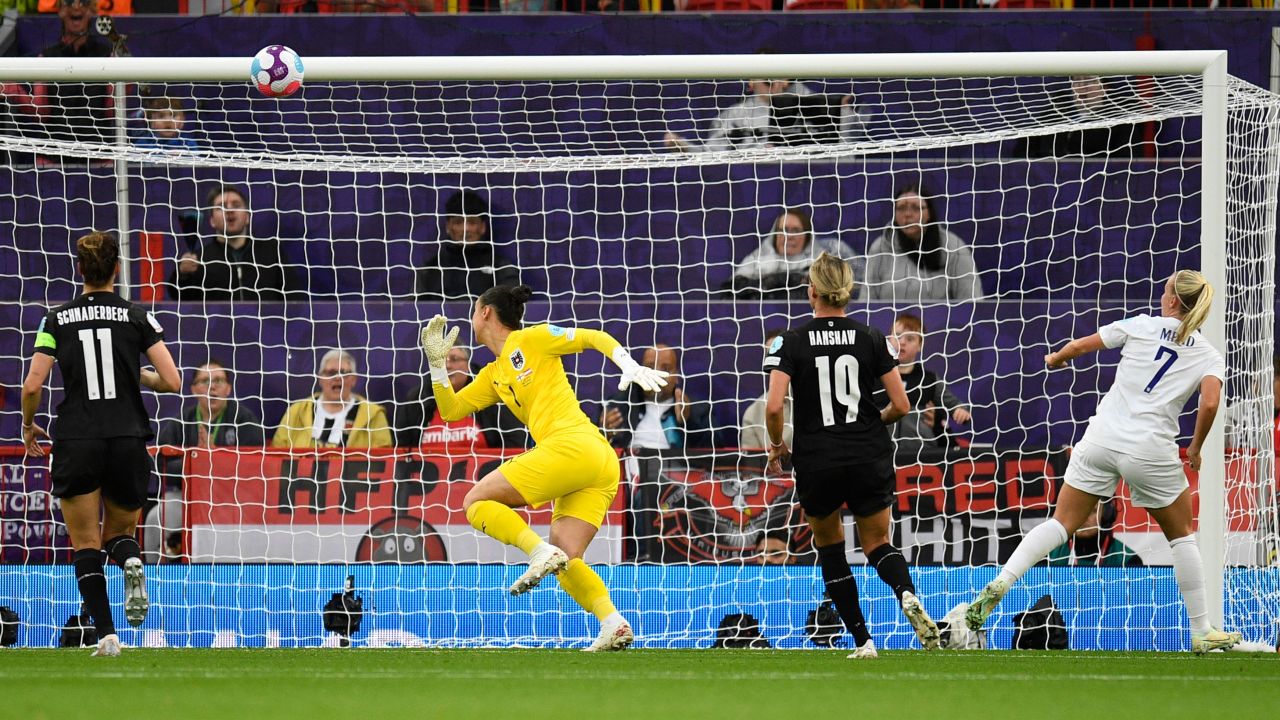 Beth Mead's deft finish ensured England got its campaign off to a winning start.