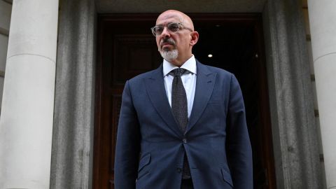 Britain's newly appointed Chancellor of the Exchequer Nadhim Zahawi.