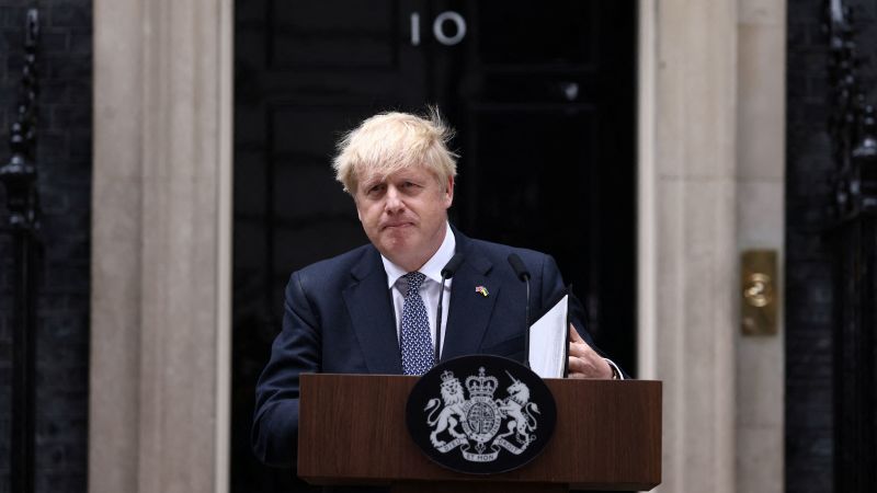 Live updates: Boris Johnson, UK Prime Minister, resigns