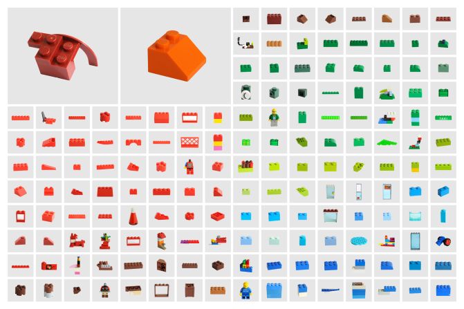 The color-coded organization of "Katalog" made it artful, but it also caused the photographer to reflect on her level of consumption.