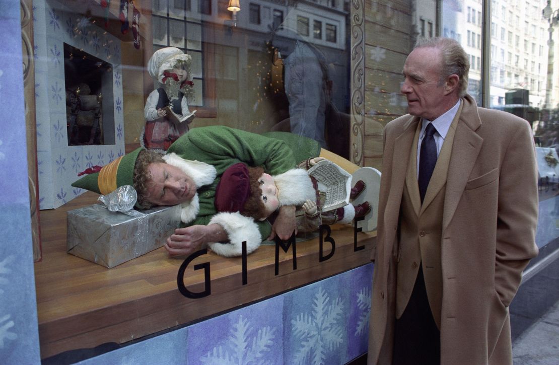 James Caan, right, in a scene from "Elf."