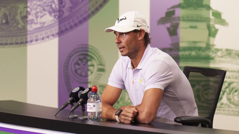 Rafael Nadal withdraws from Wimbledon due to injury sending Nick Kyrgios straight to the final – CNN