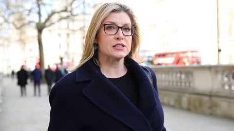 Britain's Trade Minister Penny Mordaunt.