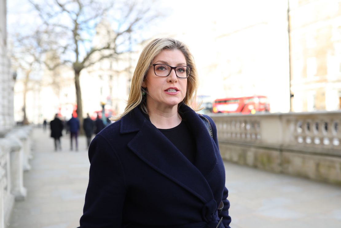 Britain's Trade Minister Penny Mordaunt.