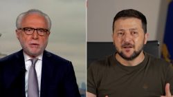 Blitzer Zelensky split