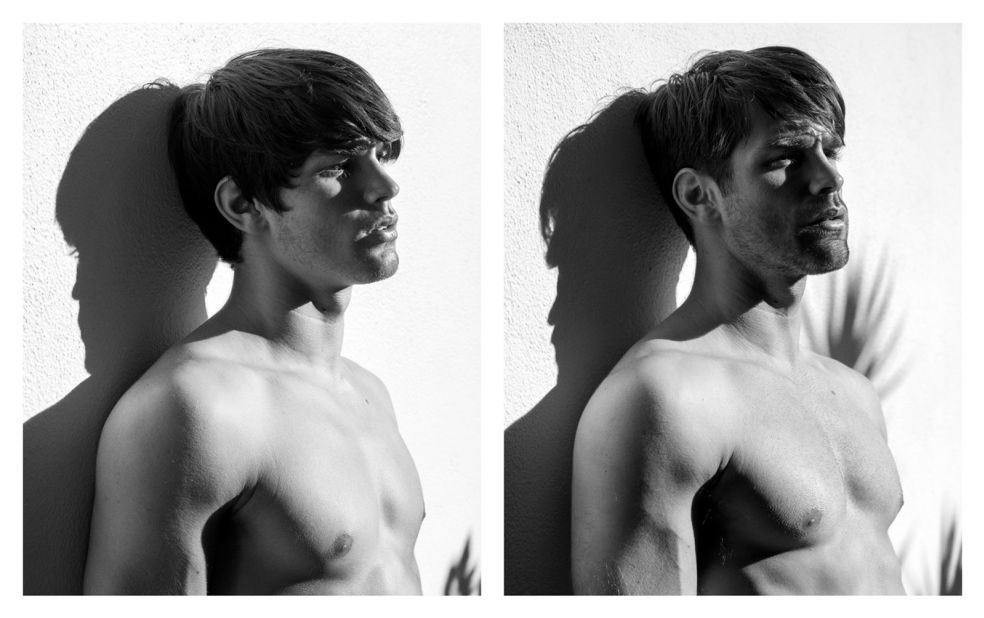In "Then & Now," Doug Inglish recreates portraits of young male models. Scroll through the gallery for more.
