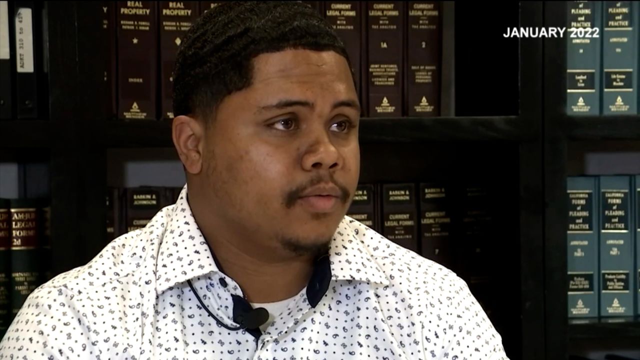 Shane Brown during an interview with CNN affiliate KVVU.
