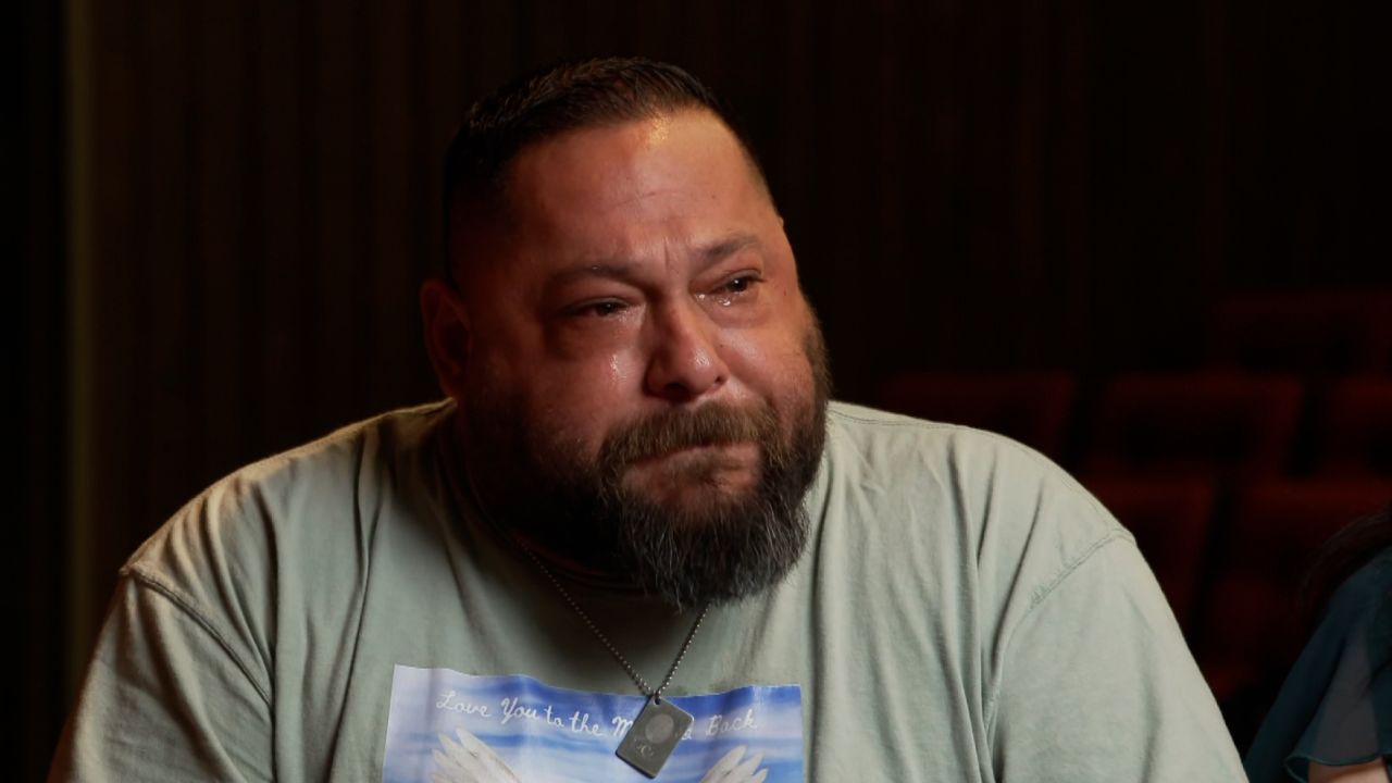 Jacinto Cazares struggled to speak about his daughter's last moments.